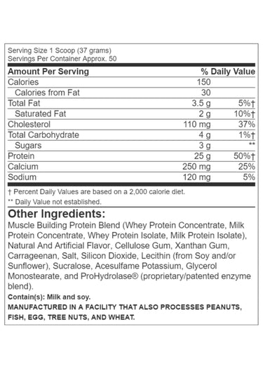 BPI SPORT WHEY-HD 4 LBS